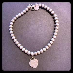Tiffany & Co Silver, small bead bracelet